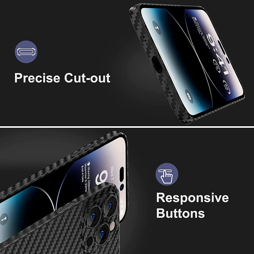 Slim Fit Matte iPhone Case 0.3mm Thin Protective Cover