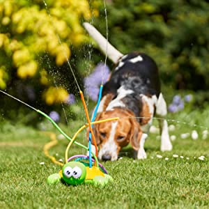 Colorful Turtle Lawn Sprinkler for Kids and Pets