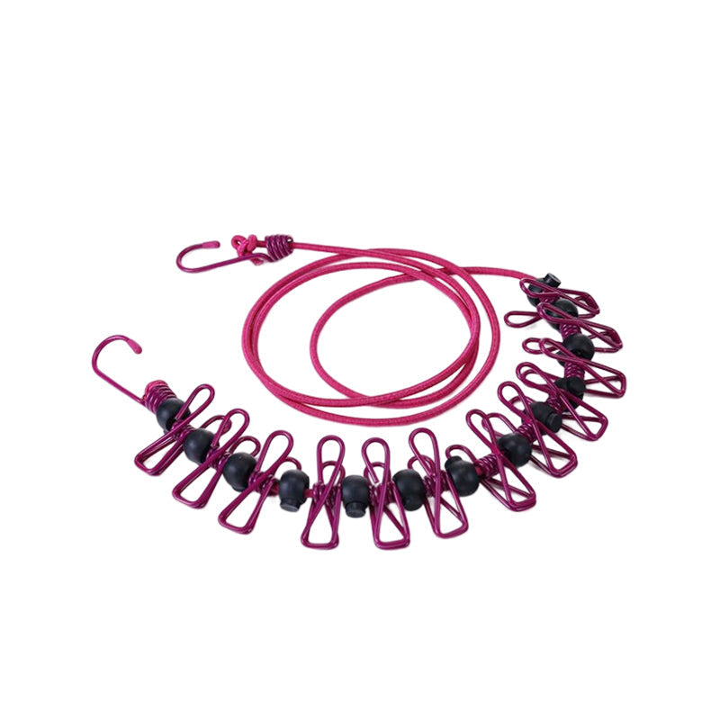 Compact Folding Travel Clothes Rack