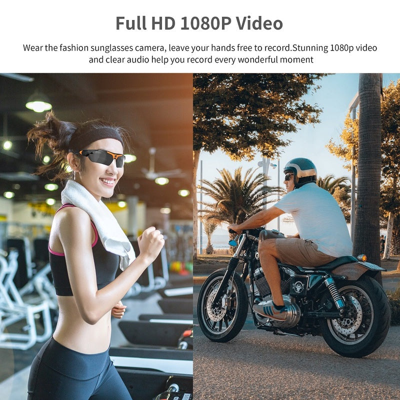 Smart Camera Shades With HD Video Recording