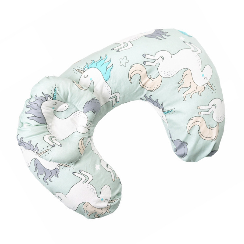 Comfortable Nursing Pillow with Head Support for Mom Baby