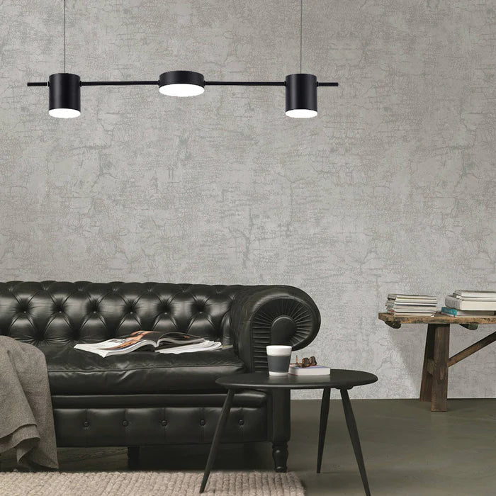 Sleek Metal Hanging Light - AuraDrum