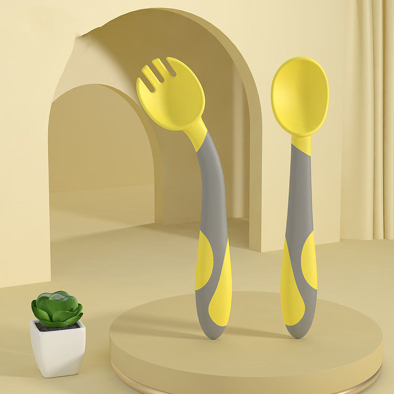 Soft Grip Baby Utensil Set