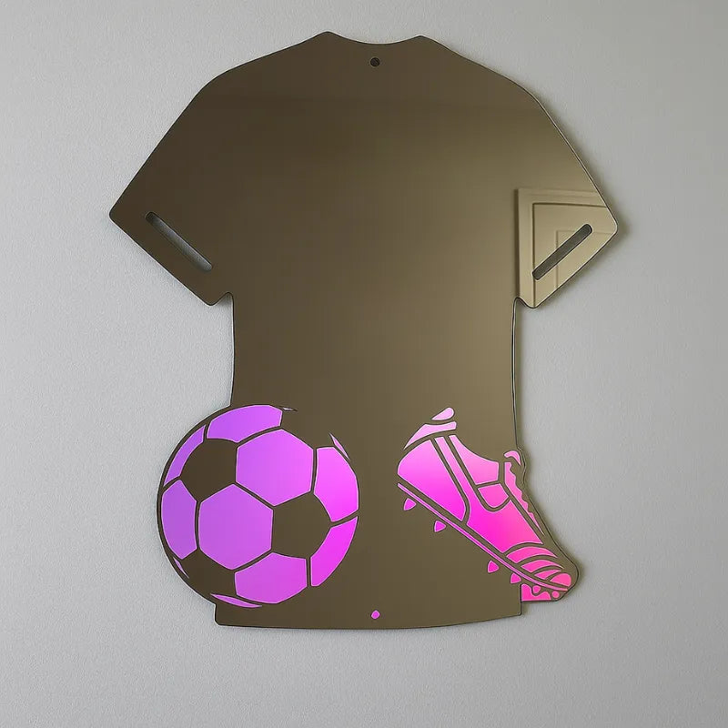 Reflective LED Sweatshirt with Adjustable Mirror Effect