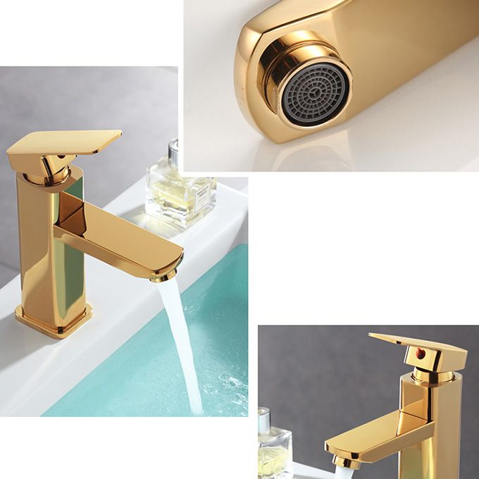 Single Handle Bathroom Sink Faucet Low Arc Tap