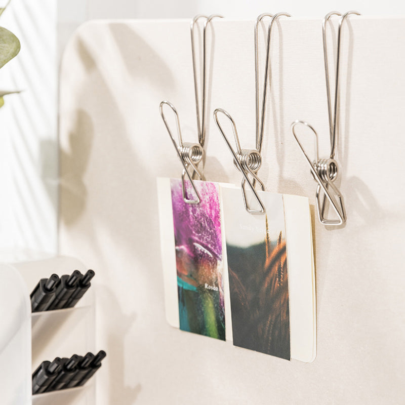 Durable Metal Hair Clips (6 Pack)