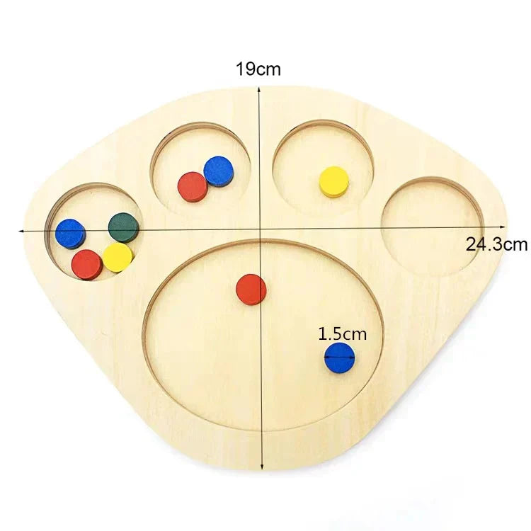 Colorful Wooden Puzzle Toy