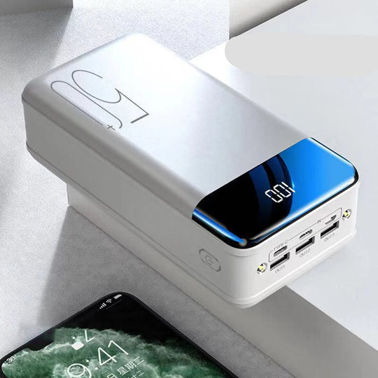 Portable 50000mAh Fast Charge Power Bank for Laptop Phone