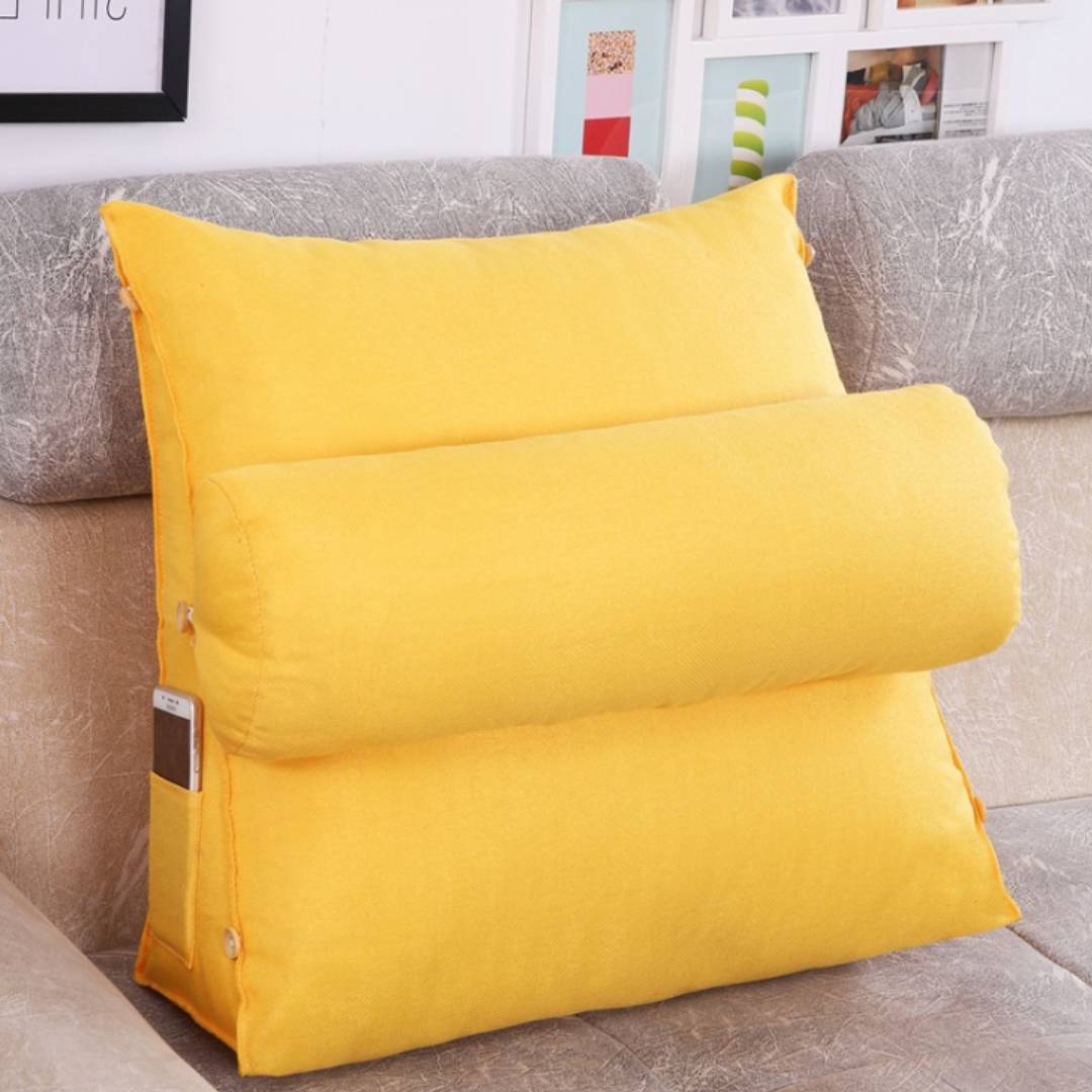 Soft Supportive Reading Pillow for Back Comfort