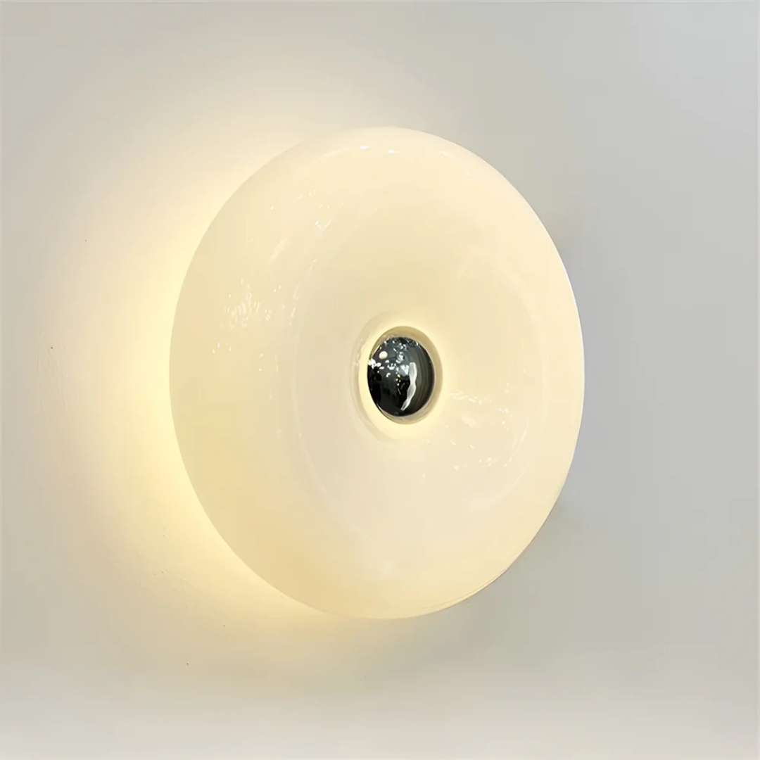 Sleek Glass Mounted Light Lamp
