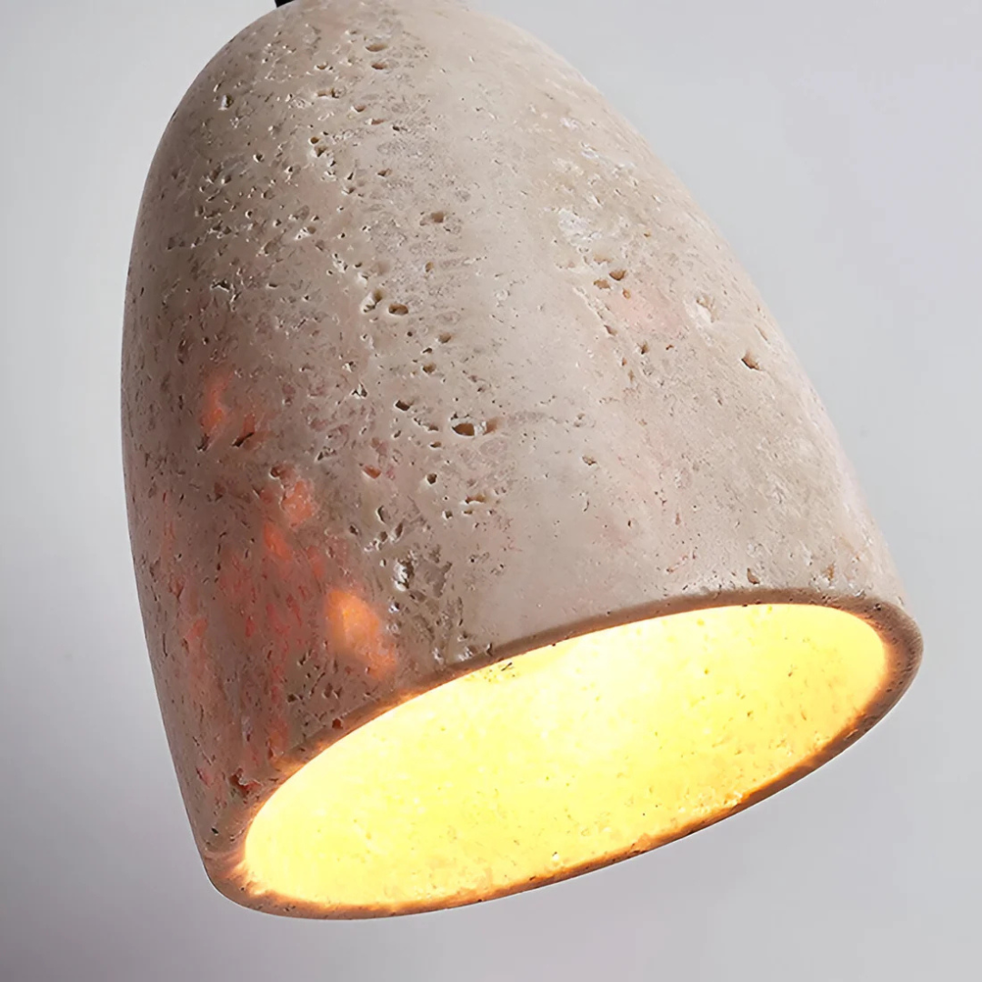 Vintage Stone Drop Ceiling Light