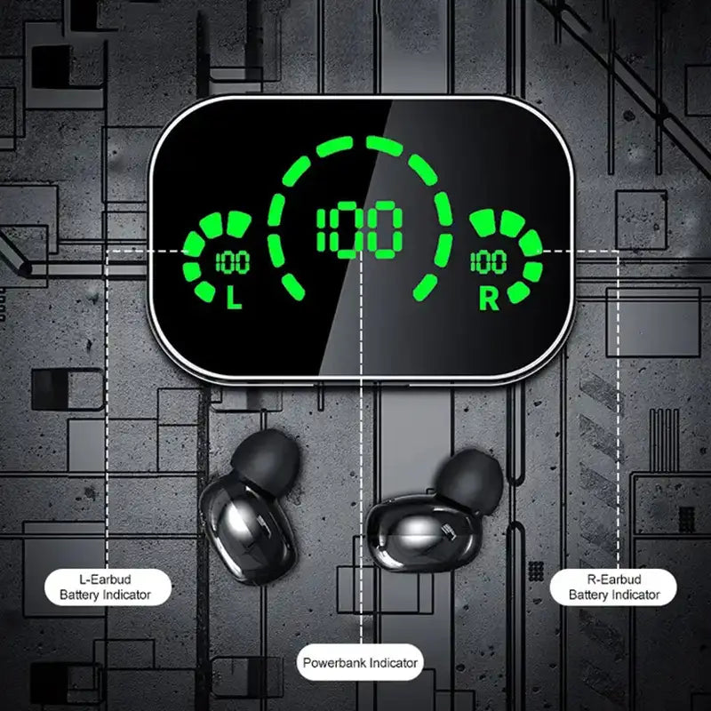 Befez Soniq - Wireless Earbuds with Deep Bass and Case