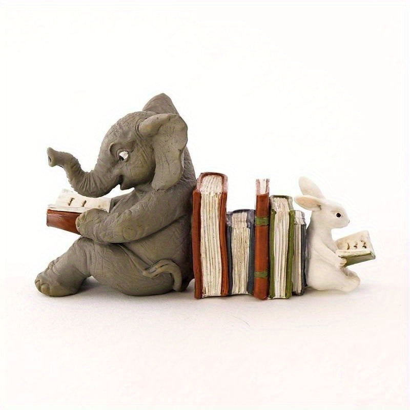 Fun Animal Wooden Book Ends