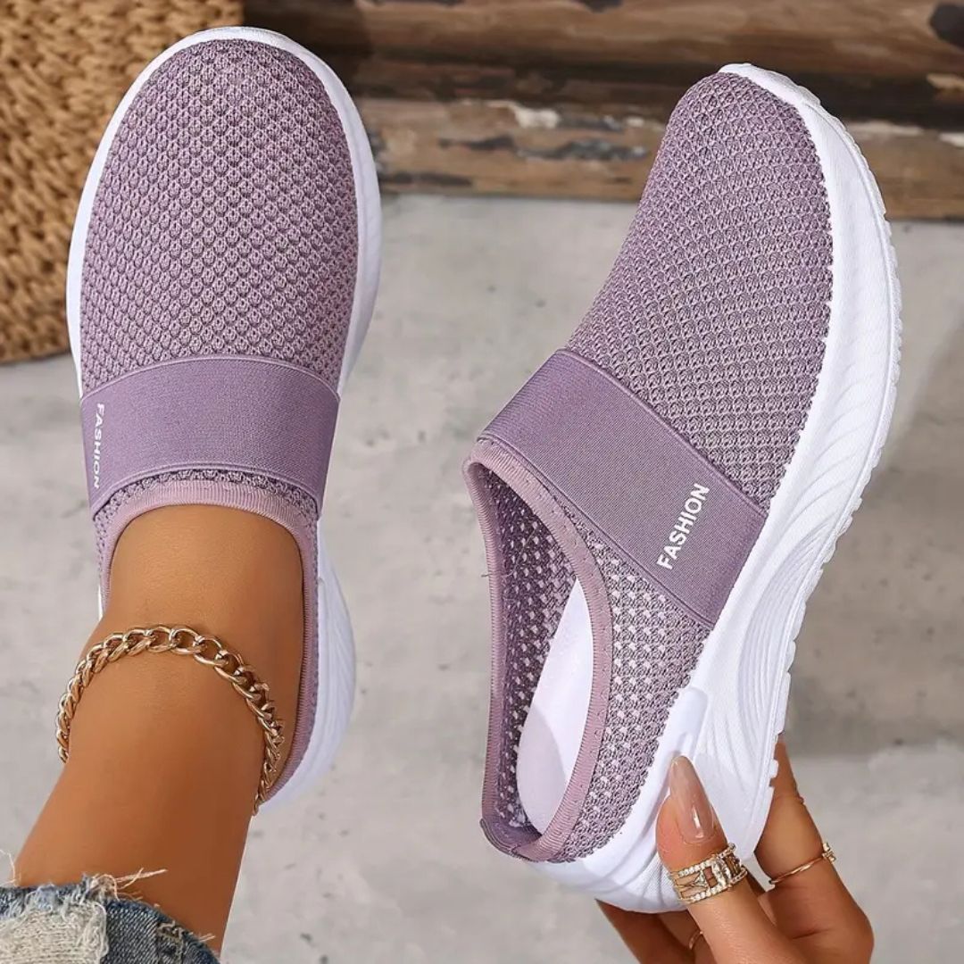 Airy Breathable Mesh Slip On Shoes