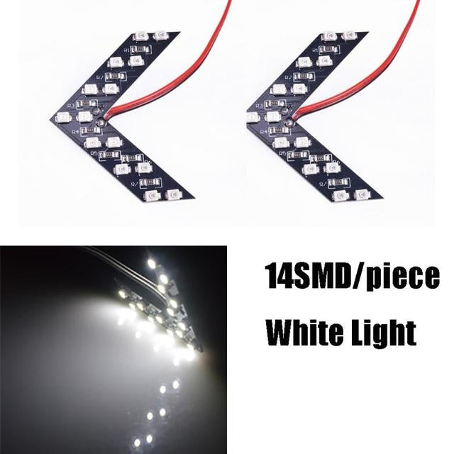 Bright 2PCS Car LED Arrow Light Panels