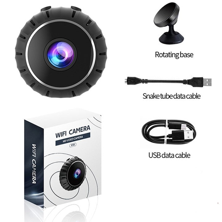 Compact WiFi Motion Alert Night Vision Security Camera