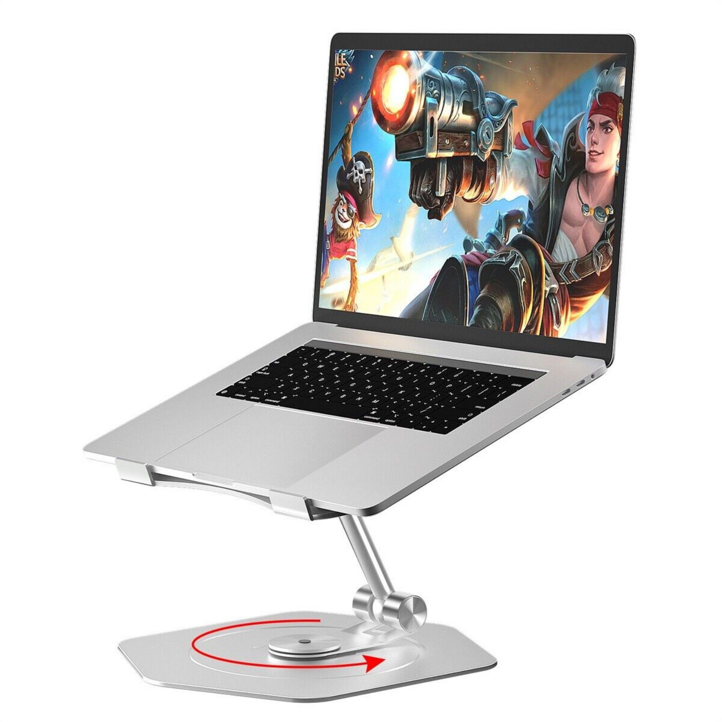 Adjustable Height Laptop Desk Stand with 360 Rotation - Befez