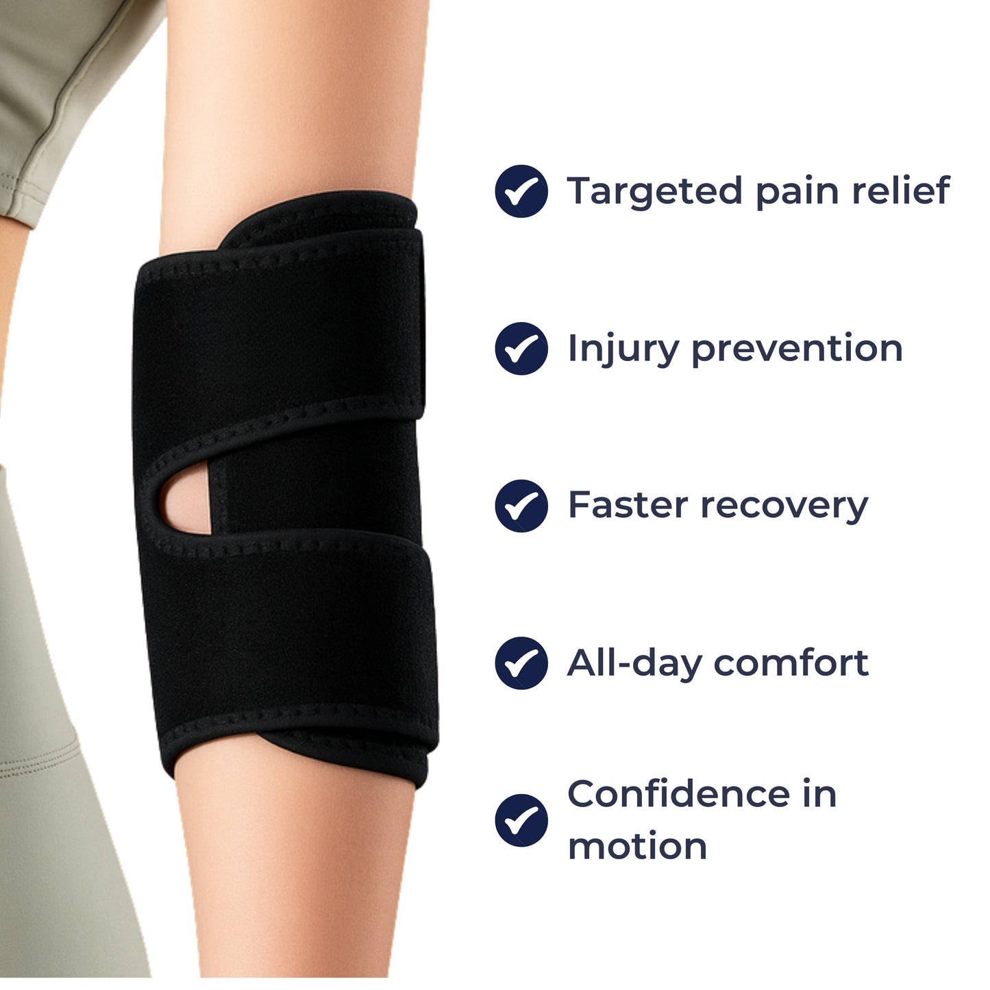 Comfortable Elbow Support Strap for Tennis and Sports