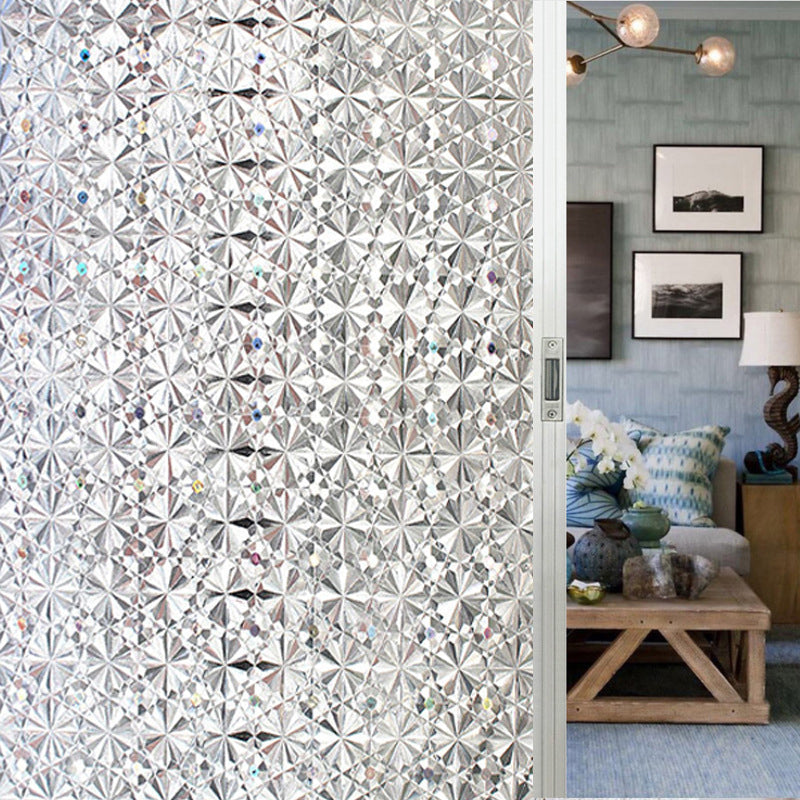 Colorful 3D Glass Window Sticker Film