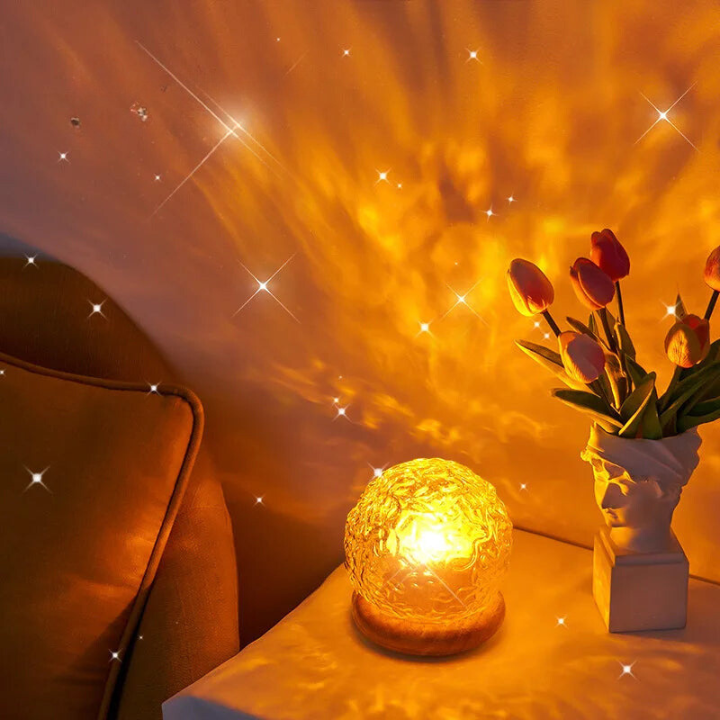 Calming Ocean Wave Desk Lamp