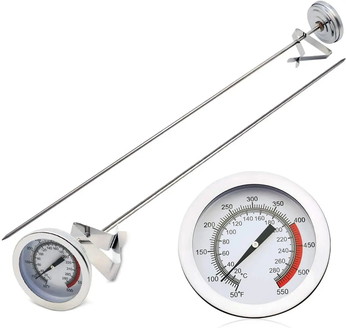 Accurate Digital Deep Fryer Thermometer with Long Handle - Befez