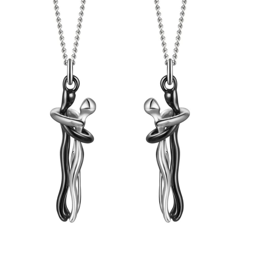 Romantic Couple Pendant Necklace