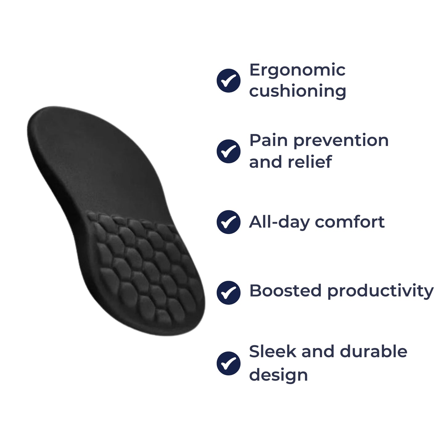 Ergonomic Wrist Rest Mouse Pad for Computer Work