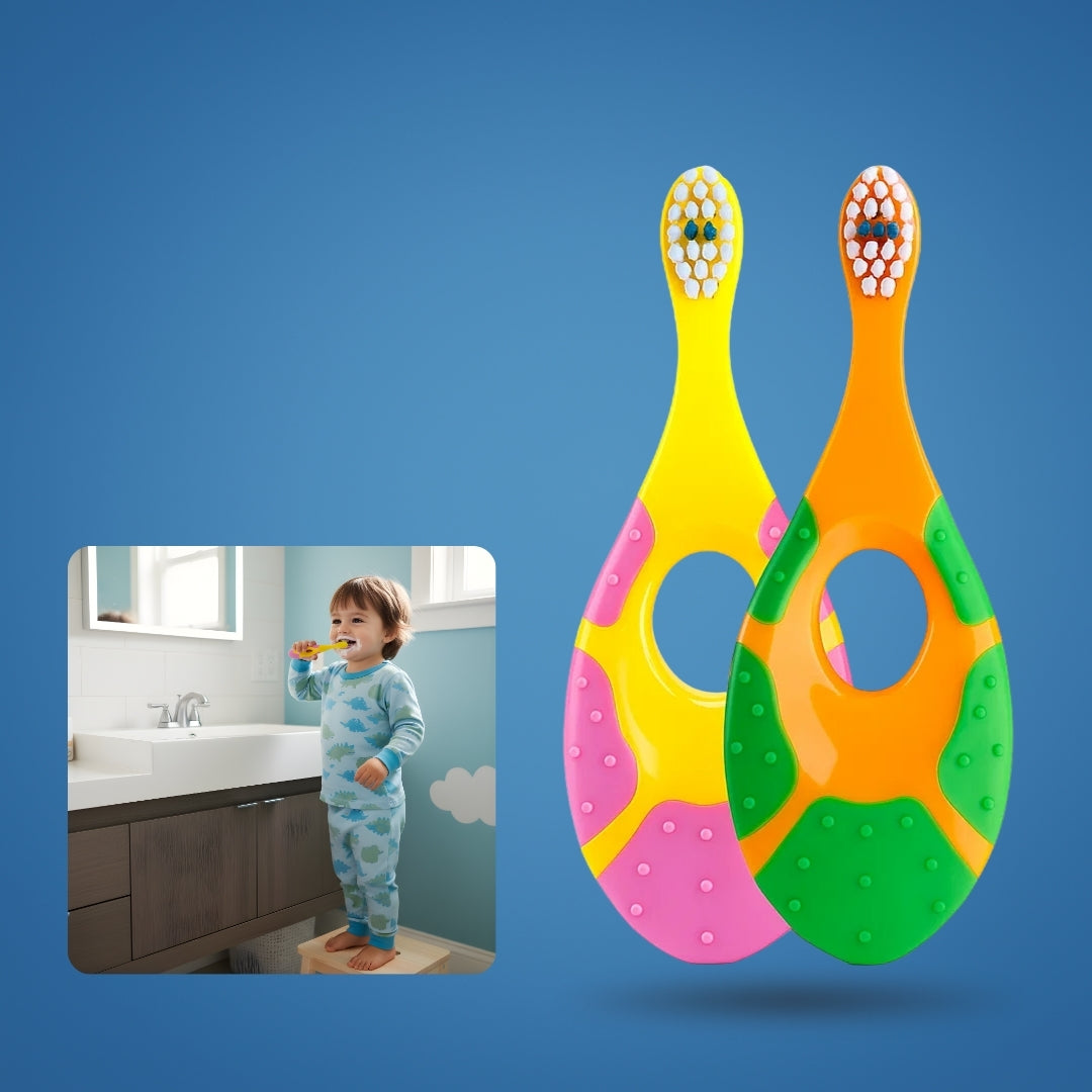 Soft Bristle Toothbrush for Sensitive Gums and Easy Grip