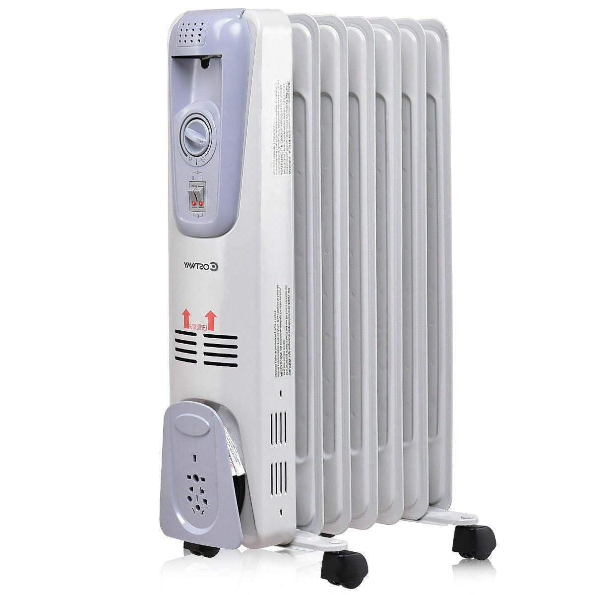 Efficient Electric Space Heater 1500W Portable Radiator - Befez