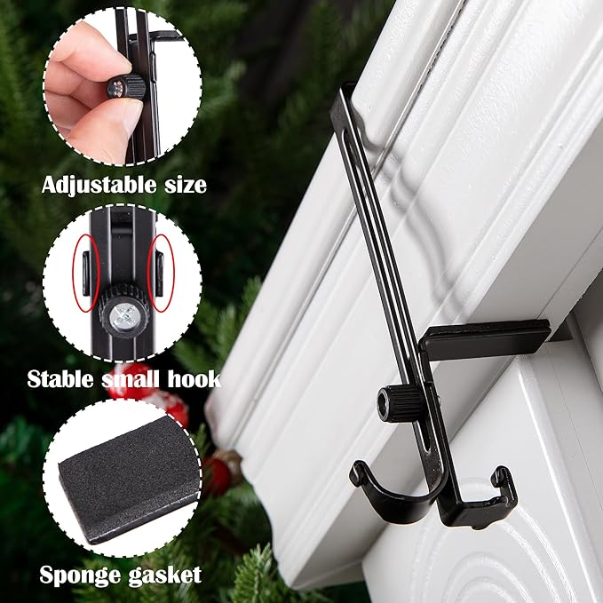Sturdy Double Christmas Garland Hangers
