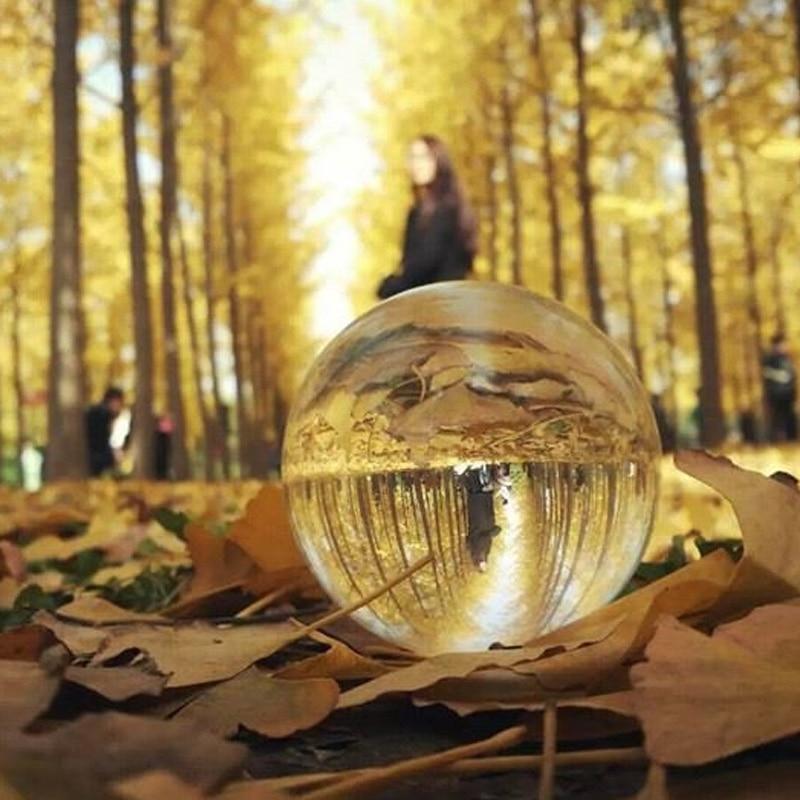 Clear Glass Crystal Ball for Photography