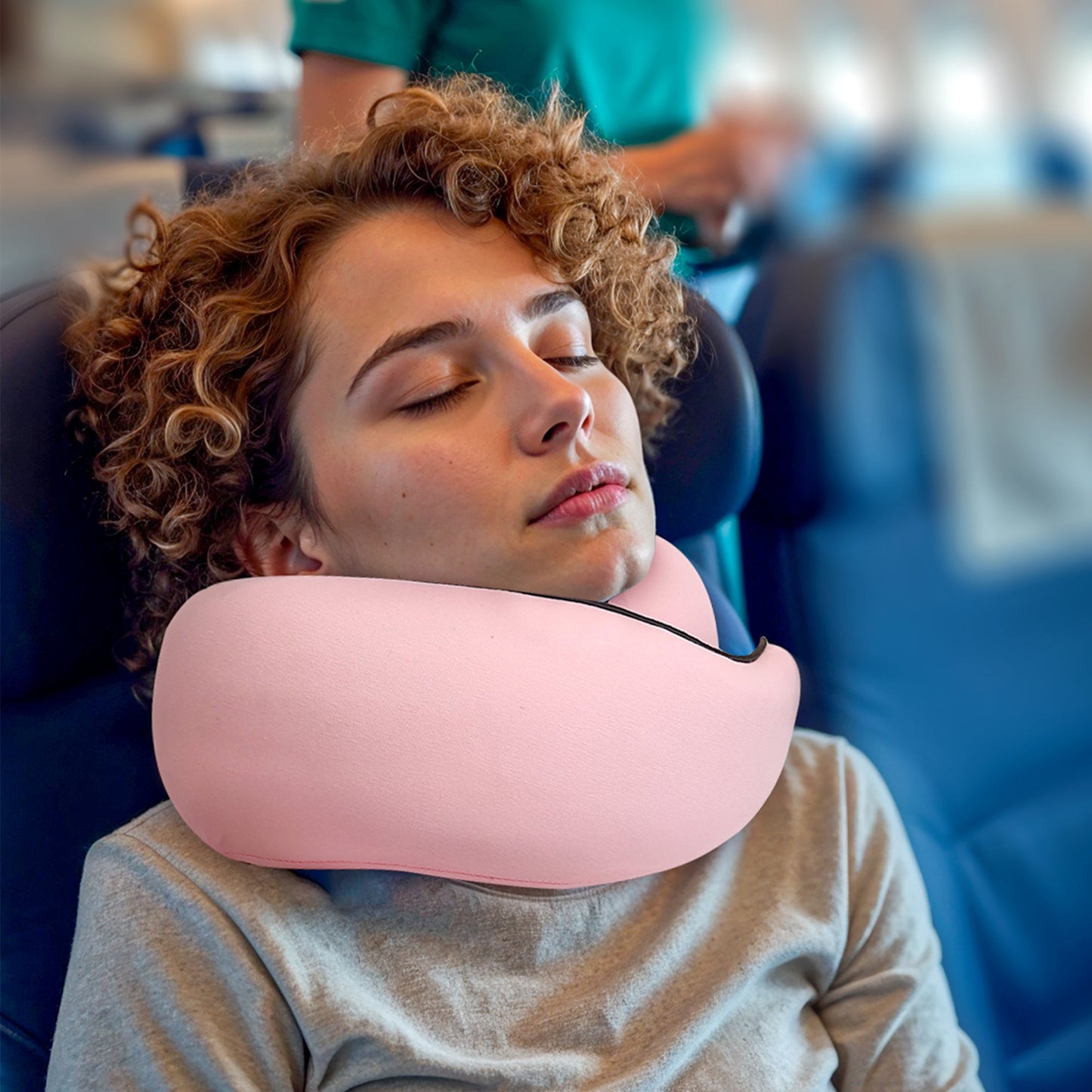 Portable Travel Neck Cushion – Soft Comfort Pillow