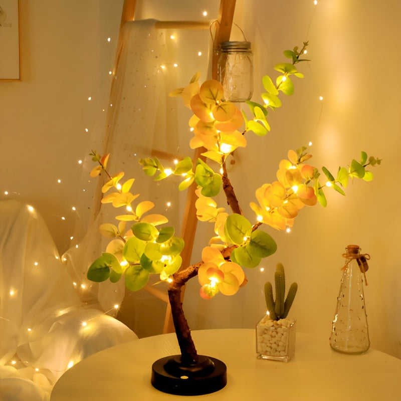 Mini LED Bonsai Tree Table Lamp
