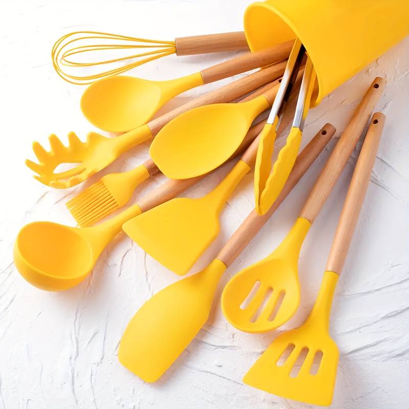 Premium Silicone Kitchen Tool Set (12-Piece)
