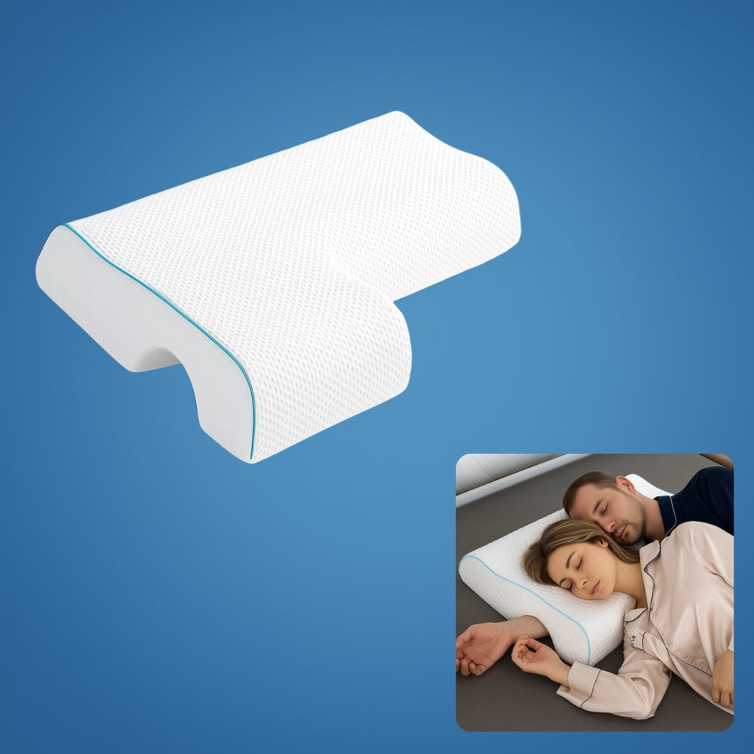 Contoured Neck Pillow for Better Sleep Support