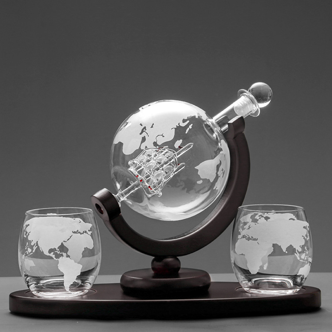 Luxury Whiskey Decanter Gift Set for Whiskey Lovers