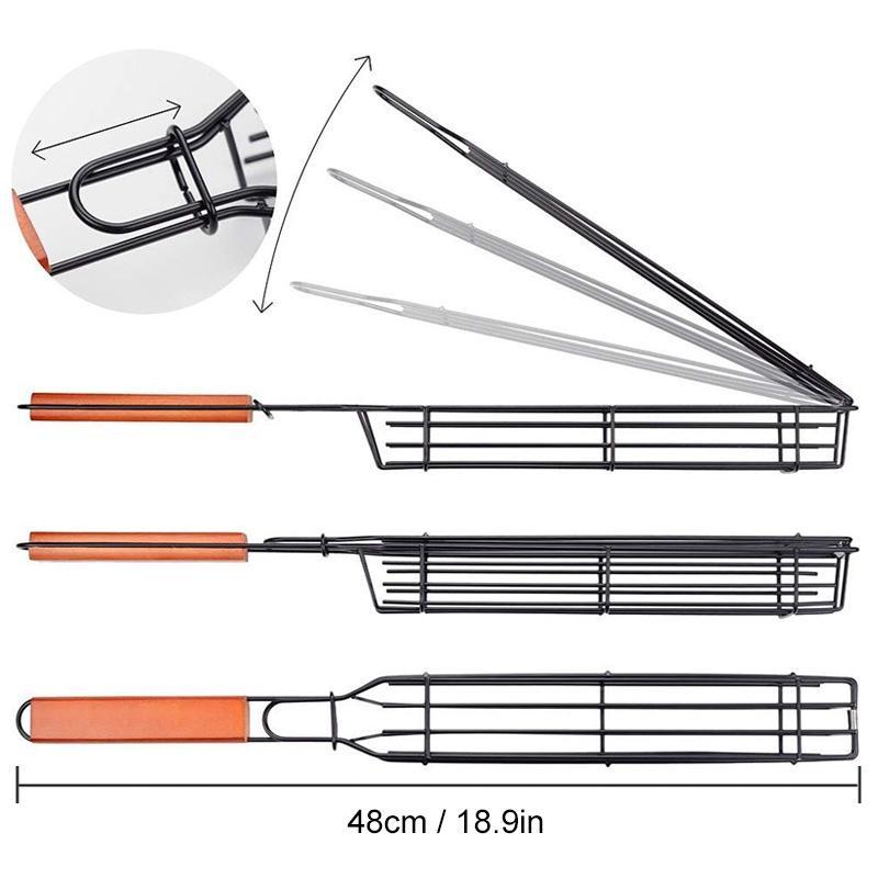 Round BBQ Grill Cooking Basket