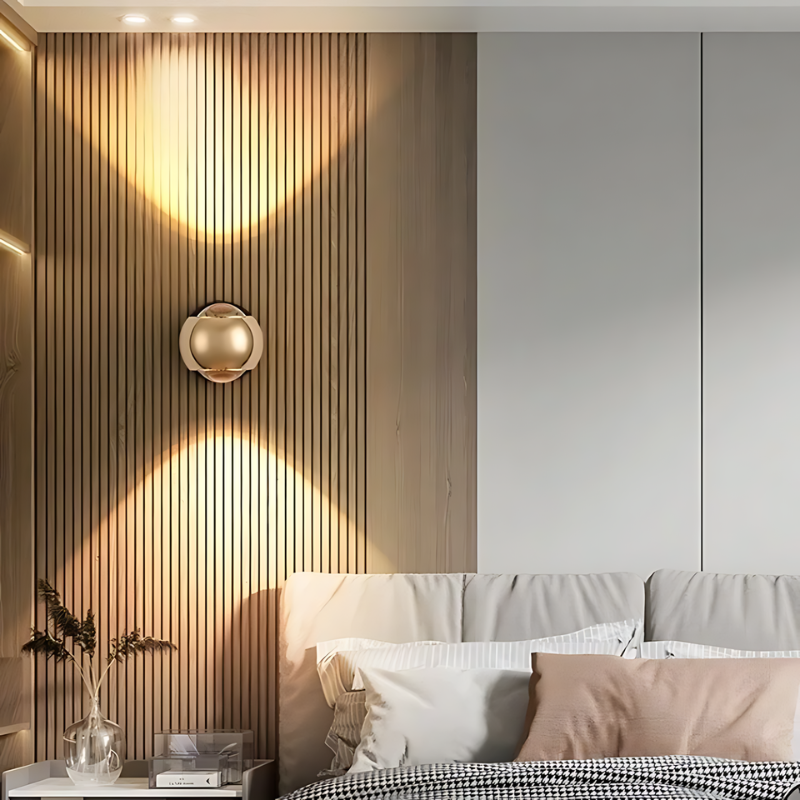 Wide Angle LED Wall Light