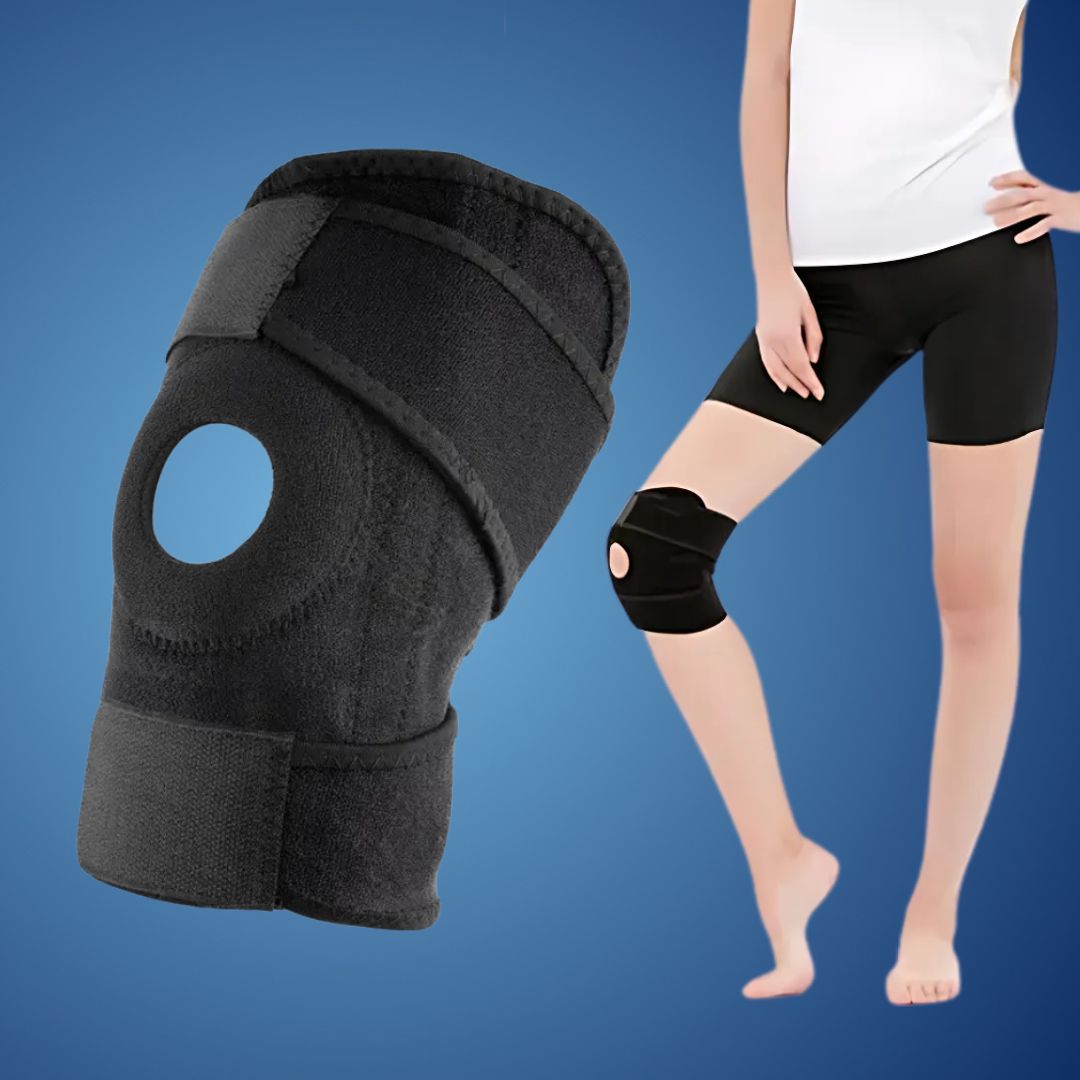 Comfortable Knee Brace with Adjustable Fit