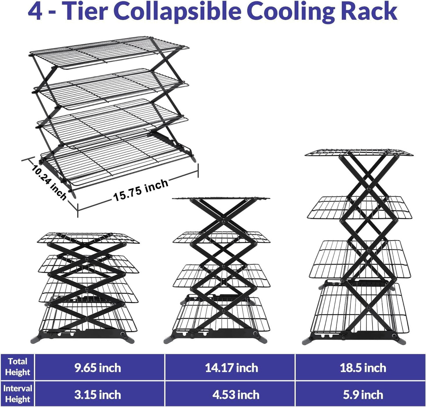 Compact Fast Cooling Baking Rack