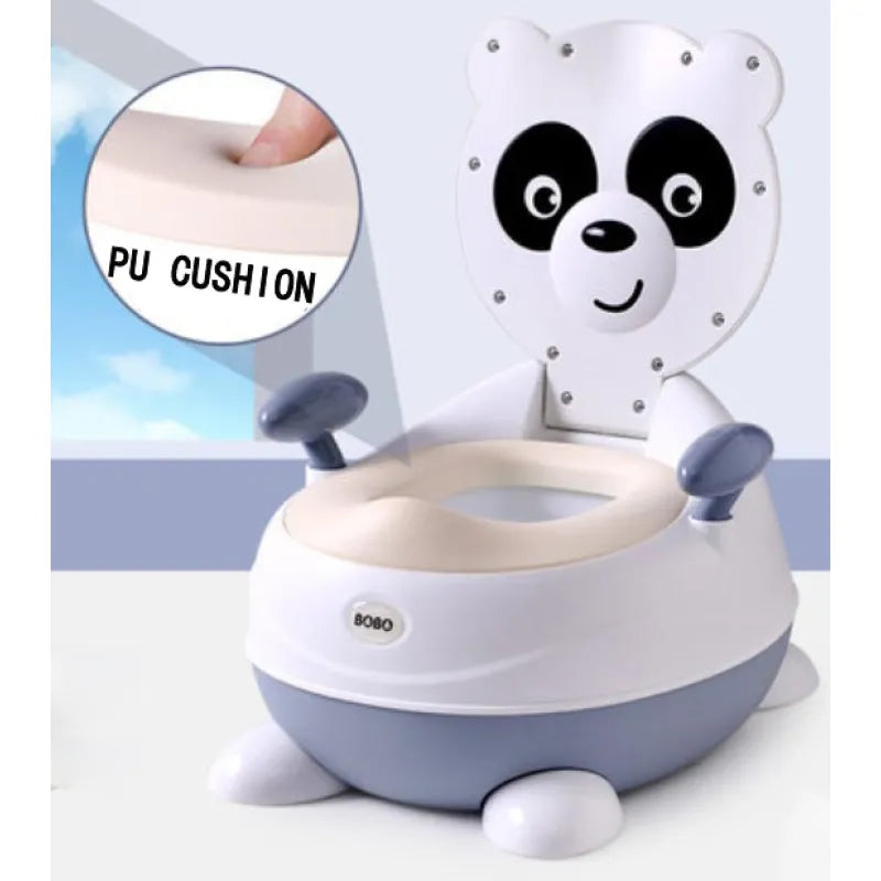 Cute Panda Baby Potty Chair with Soft Seat