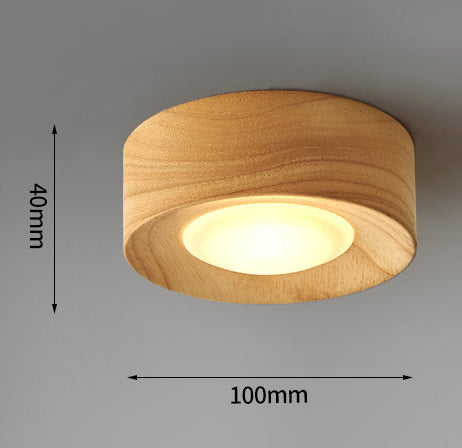 Traditional Wooden Pendant Light Fixture