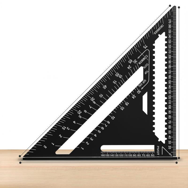 Precise Aluminum Tri Square Tool