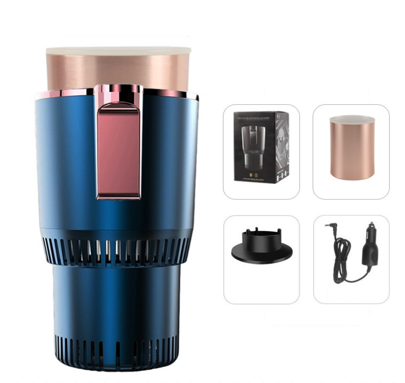 Car Travel Mug with Temperature Control Display