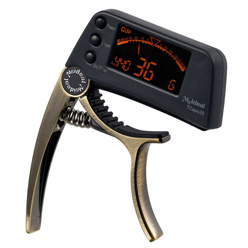 Compact Clip On Guitar Tuner