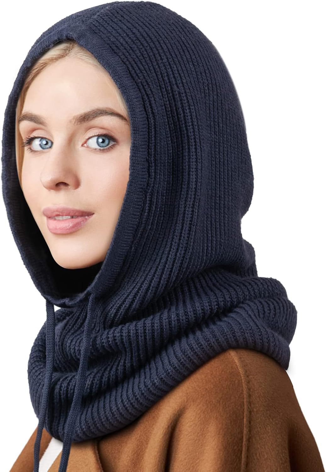 Cozy Women's Fleece Scarf Hat Set
