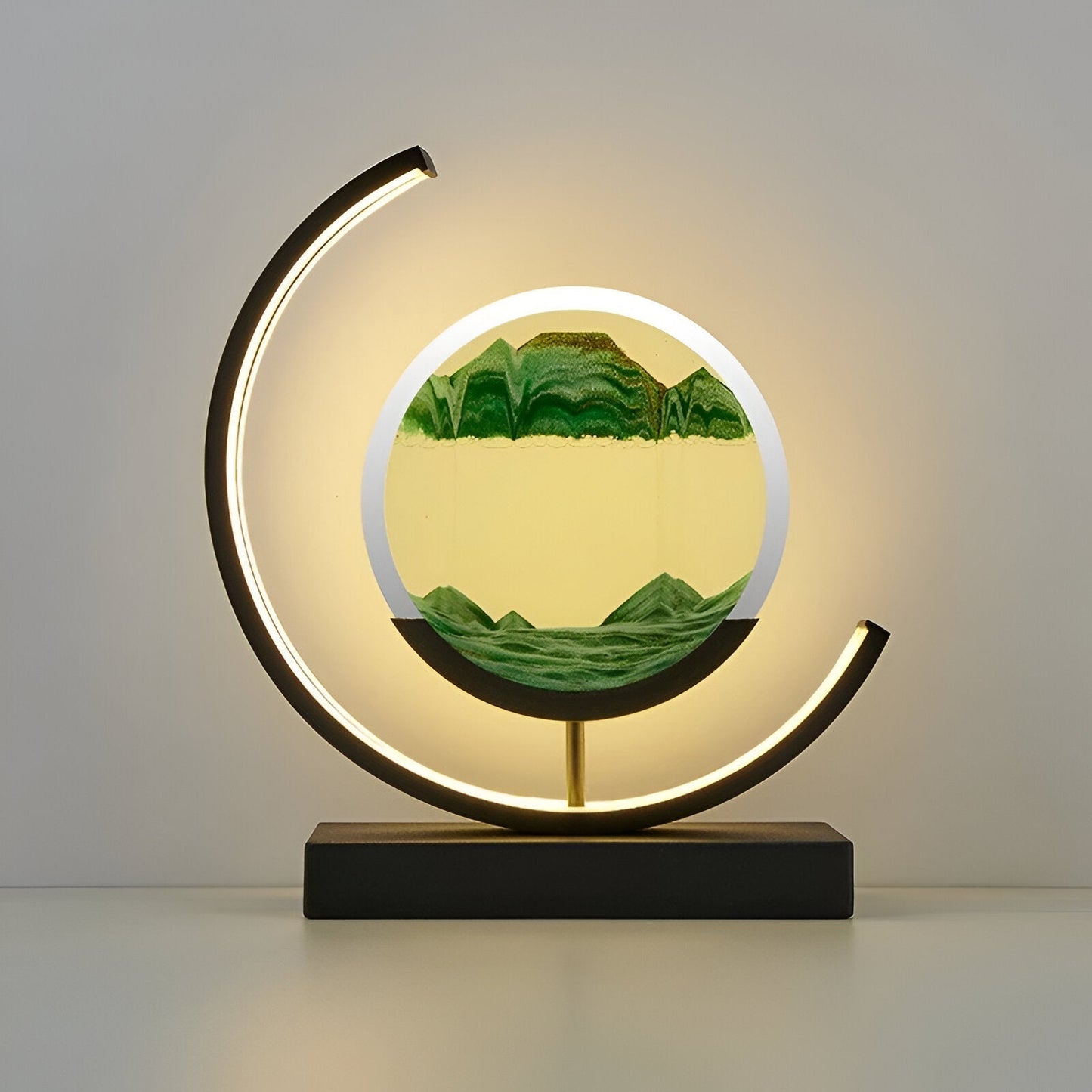 Warm Glow Table Lamp with Adjustable Dimmer