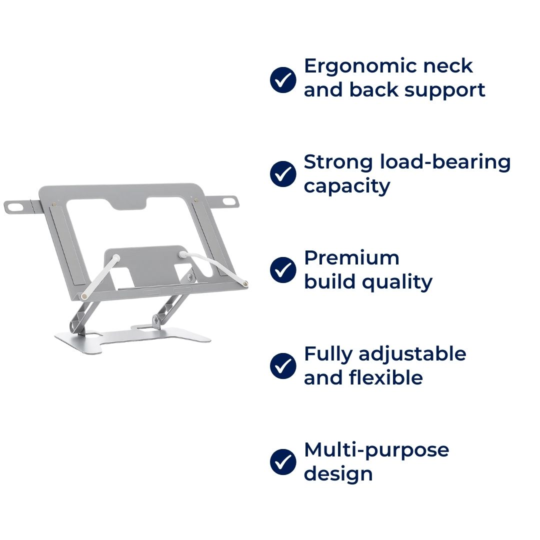 Portable Reading Desk Stand with Comfortable Neck Support