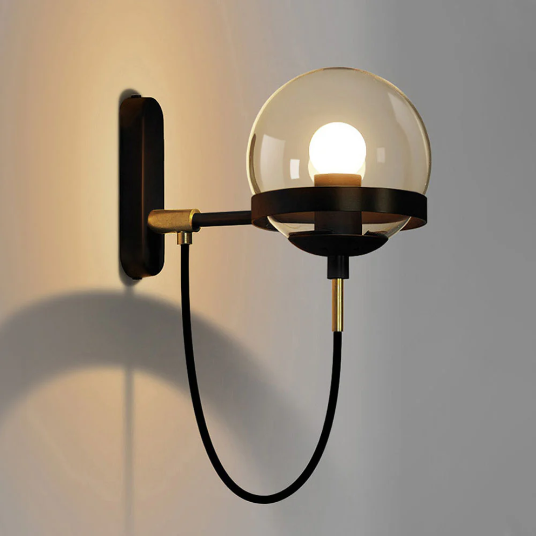 Modern Glass Sconce Lamp