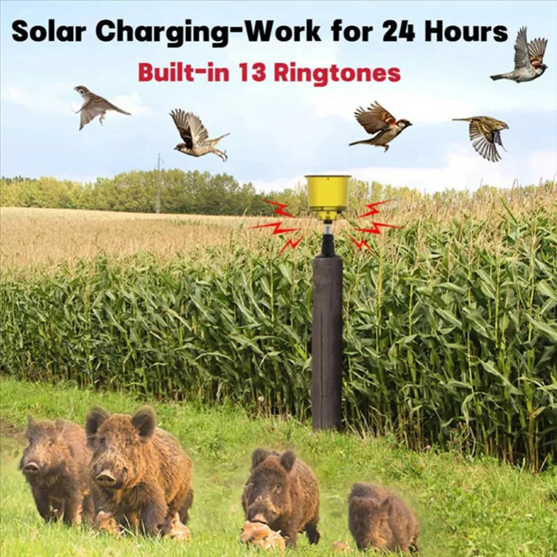 Outdoor Motion Activated Bird Repeller System